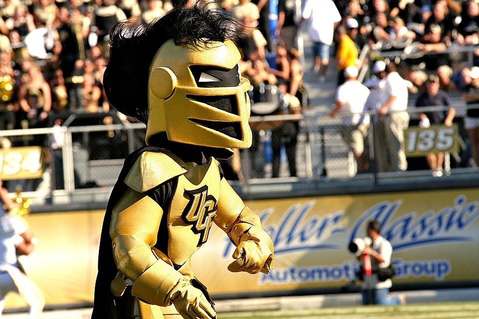 Knightro photographed at UCF Knights · Orlando